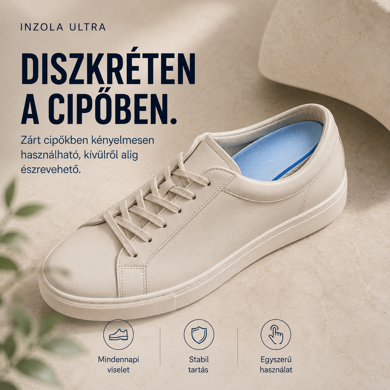 Inzola Ultra Magasságnövelő talpbetét