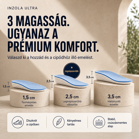Inzola Ultra Magasságnövelő talpbetét