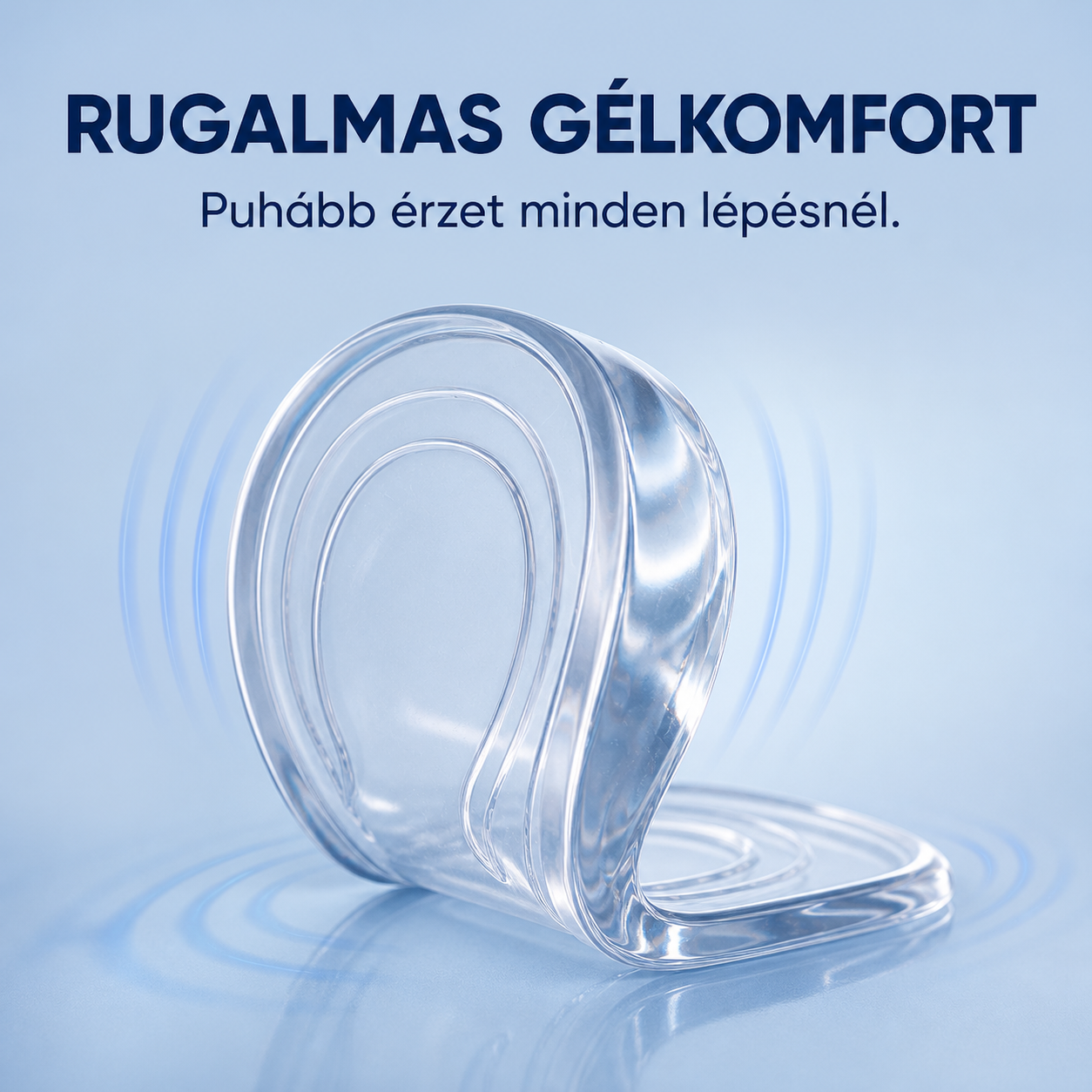 Rugalmas gélkomfort