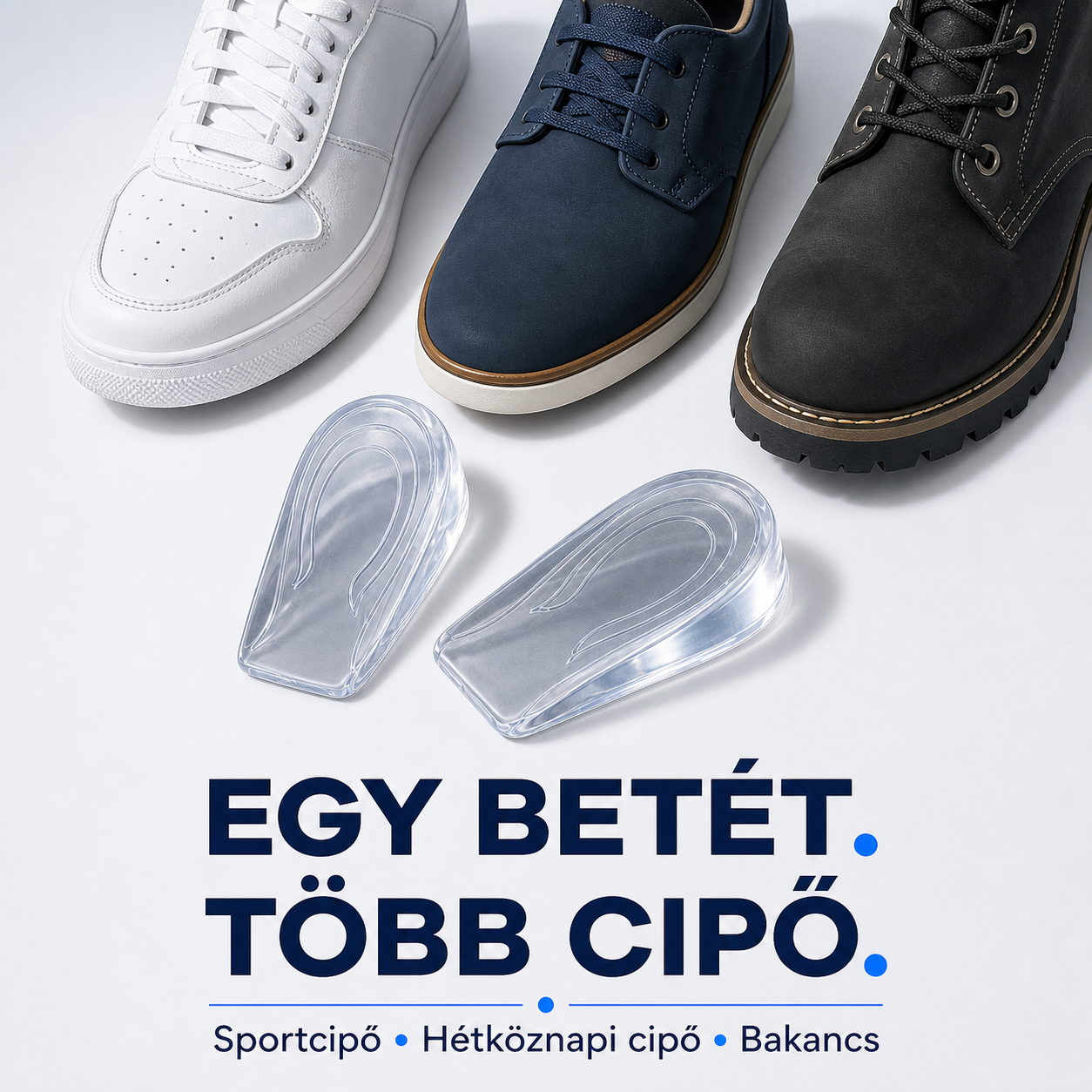 Ajánlott zárt cipőtípusok